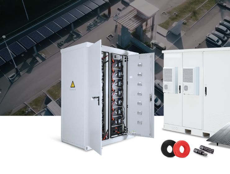 Industrial solar energy storage system