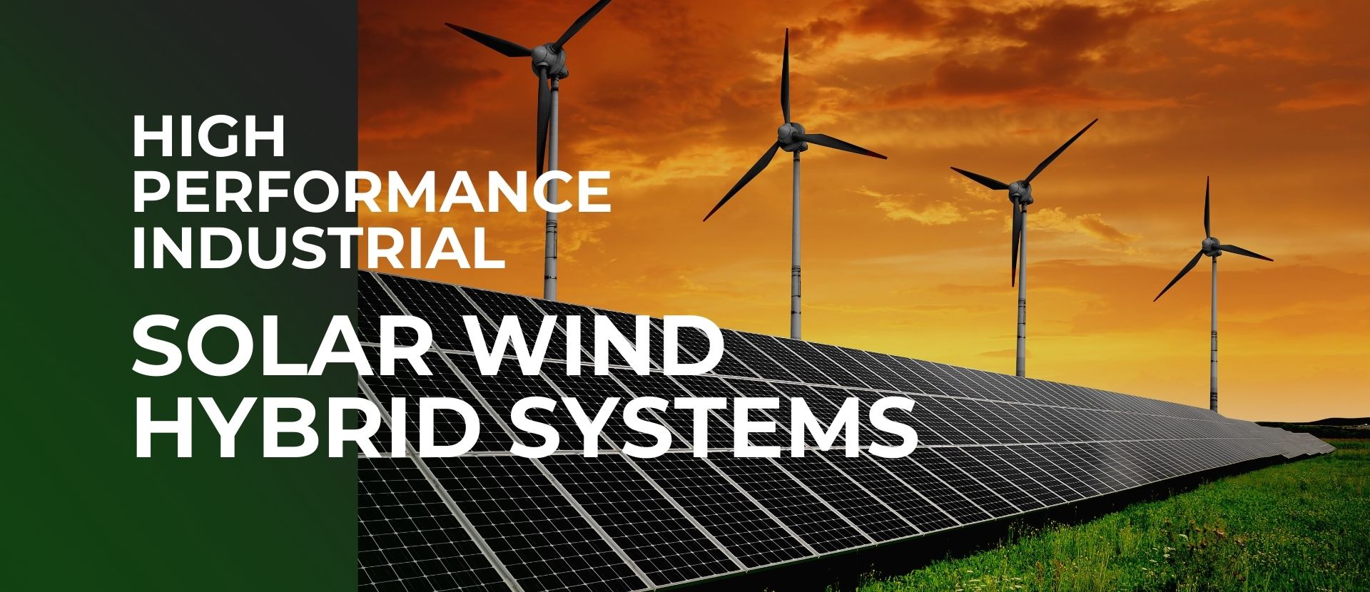 Solar Wind Hybrid Systems